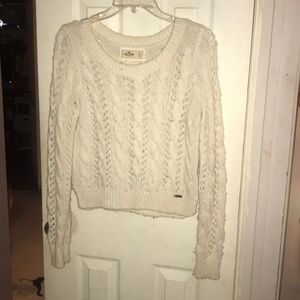 Hollister cropped sweater